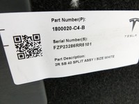 Tesla Model 3 LR Highland Sitzbezug Rückenpolster Rechts für Rücksitzbank Hinten Tesla Model 3 LR Highland... Vorschau 7