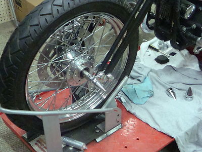 2 DNA SPRINGER CHROME SPIKE AXLE NUTS chopper bobber custom spikes