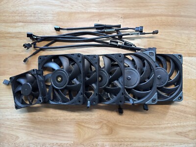 Noctua Premium Fan Lot NF-A12x25, NF-A12x15, NF-A8 Chromax PWM