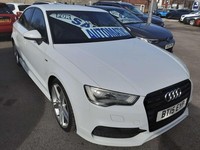 2015 Audi A3 1.4 TFSI 150 S Line 4dr S Tronic SALOON PETROL Automatic
