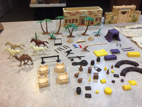 Marx Captain Gallant Play Set Box#4730