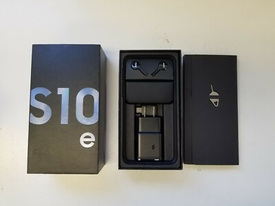 Samsung Galaxy S10 S10e Original Retail Box with All OEM Accessories Included