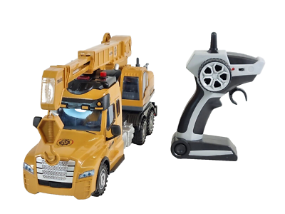 RC Kids Car Crane Model Truck Remote Control JCB Tipper Truck Lorry 2.4G Toy UK