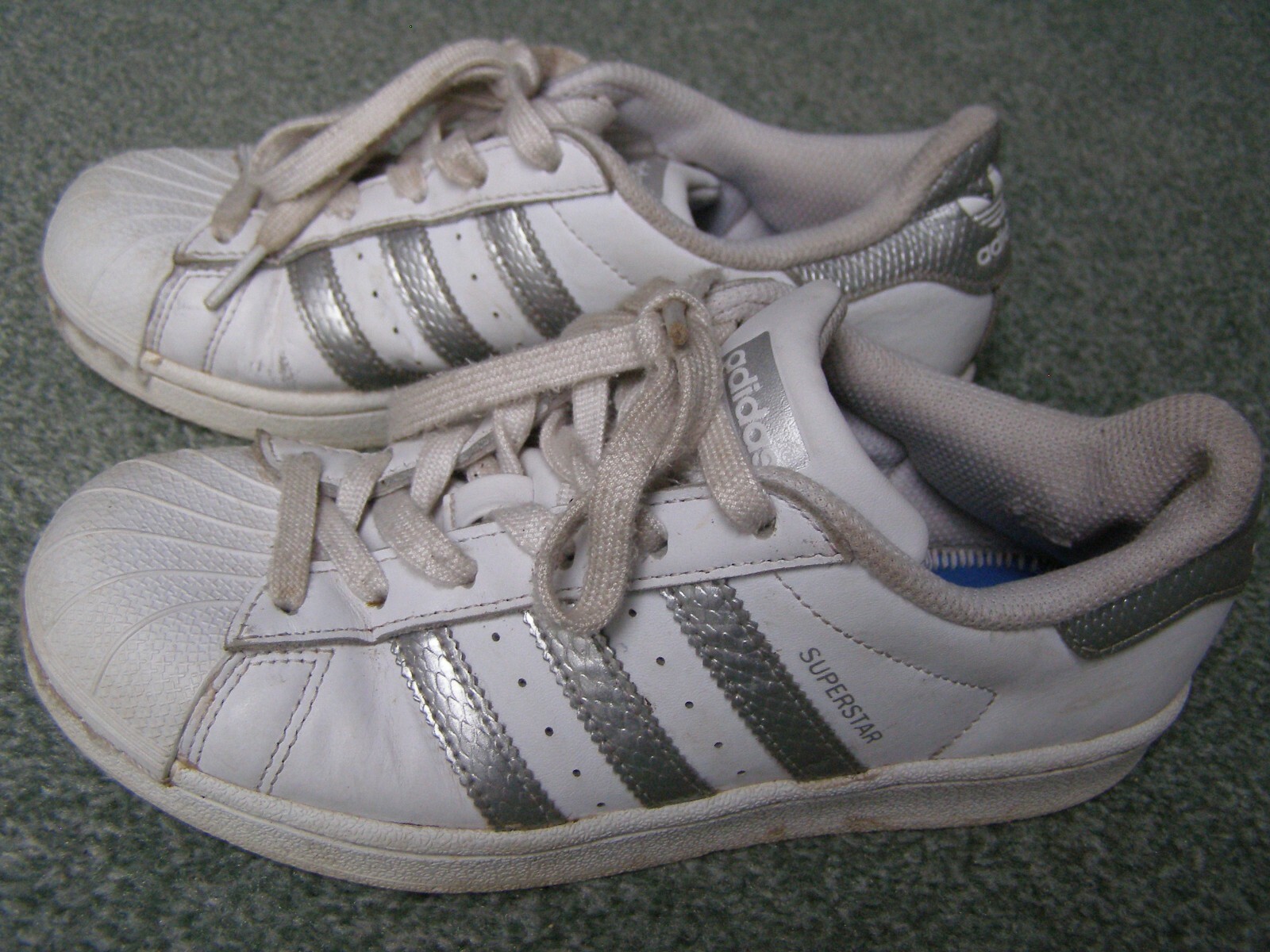 addidas superstar silver