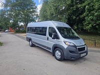 2016 Peugeot Boxer 2.2 HDi H2 Van 130ps 17 seater minibus 9000 miles plus vat ! 
