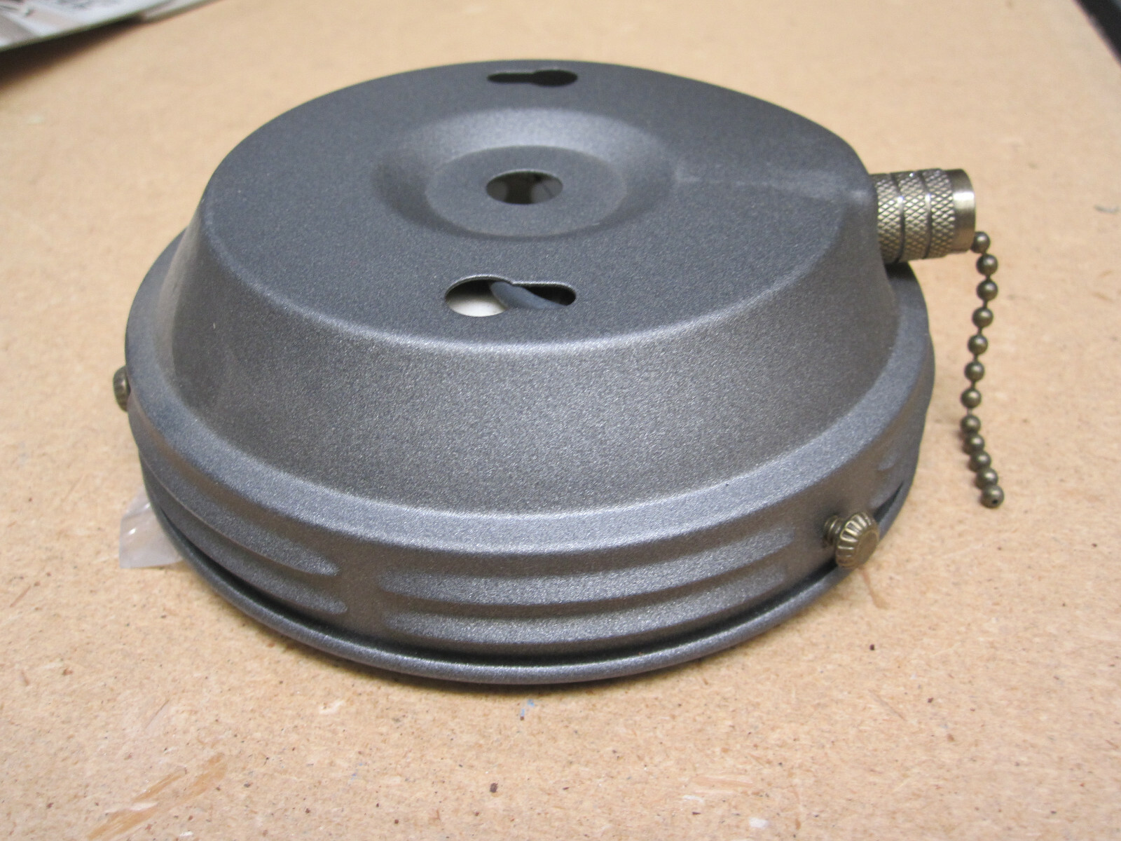 Hunter 3-Way Dimming Ceiling Fan Light Adapter Iron Finish 26617