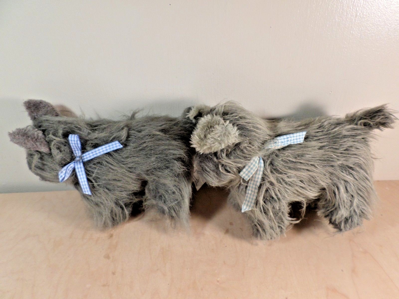 2 Wizard of Oz Toto Dogs~Plush Animals