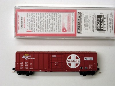 MTL S Micro-Trains Spec Run ATSF  50 foot boxcar
