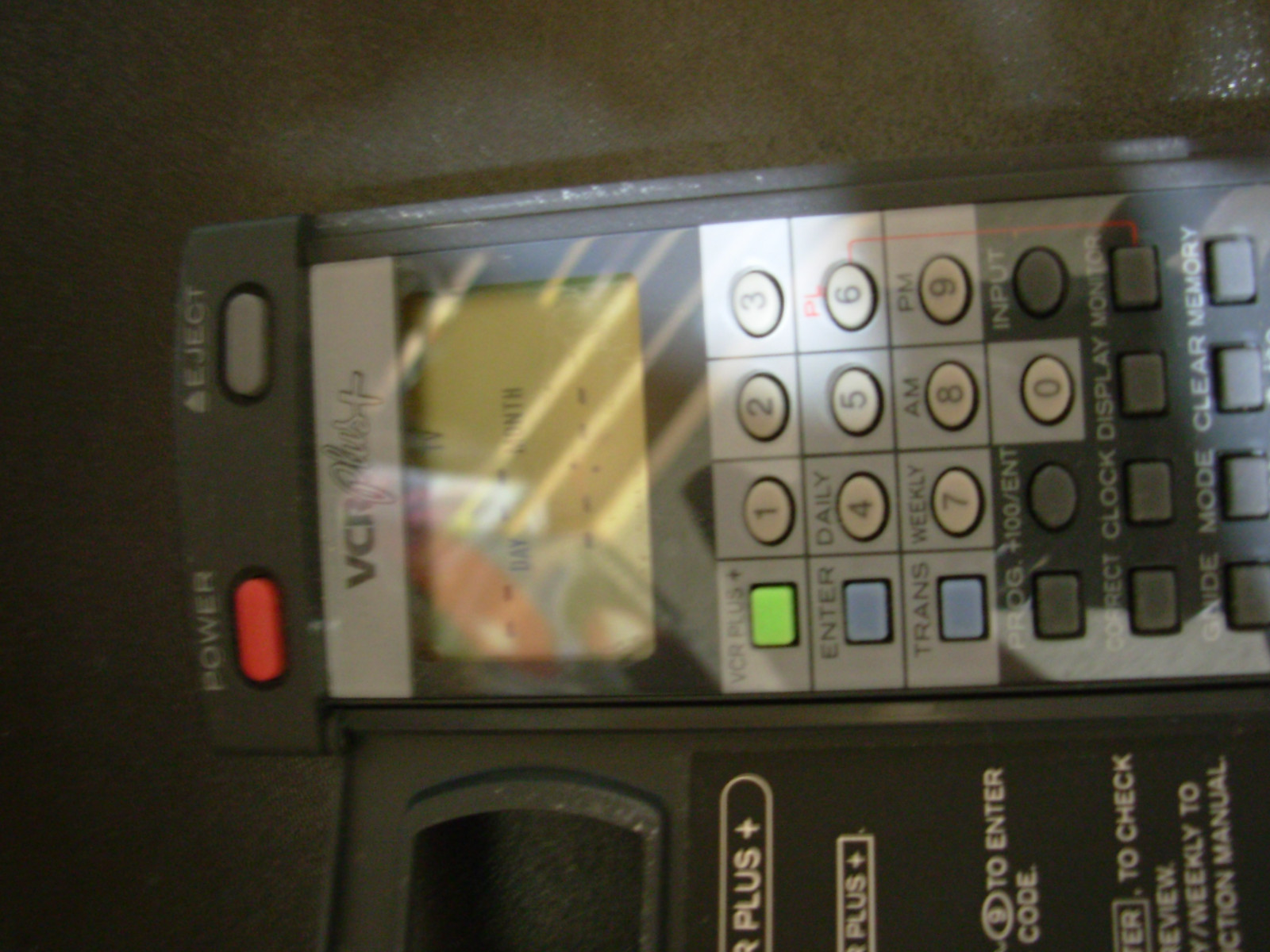 Hitachi VT-RM772A Remote Control