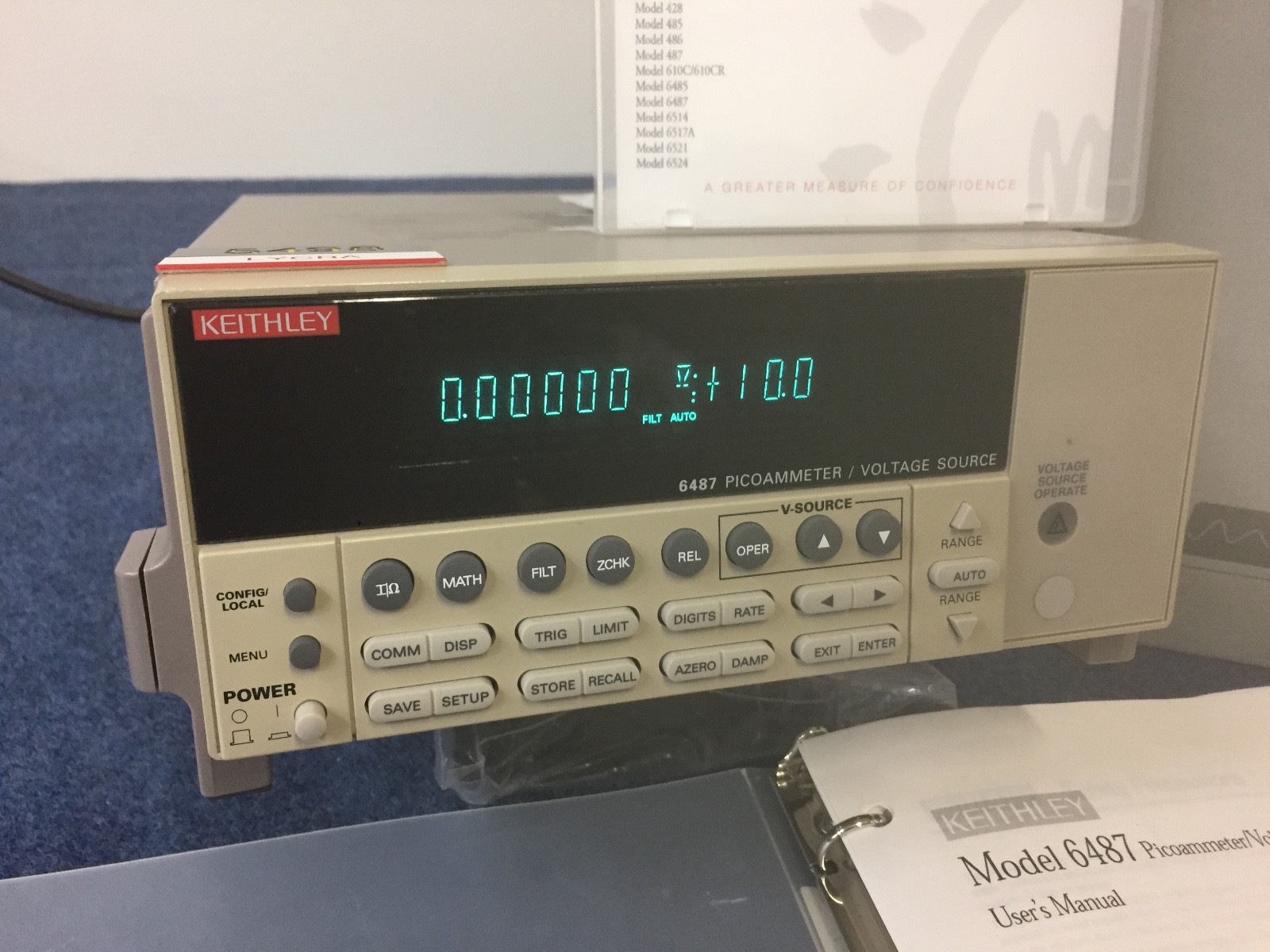 Keithley 6487 Picoammeter / Voltage Source