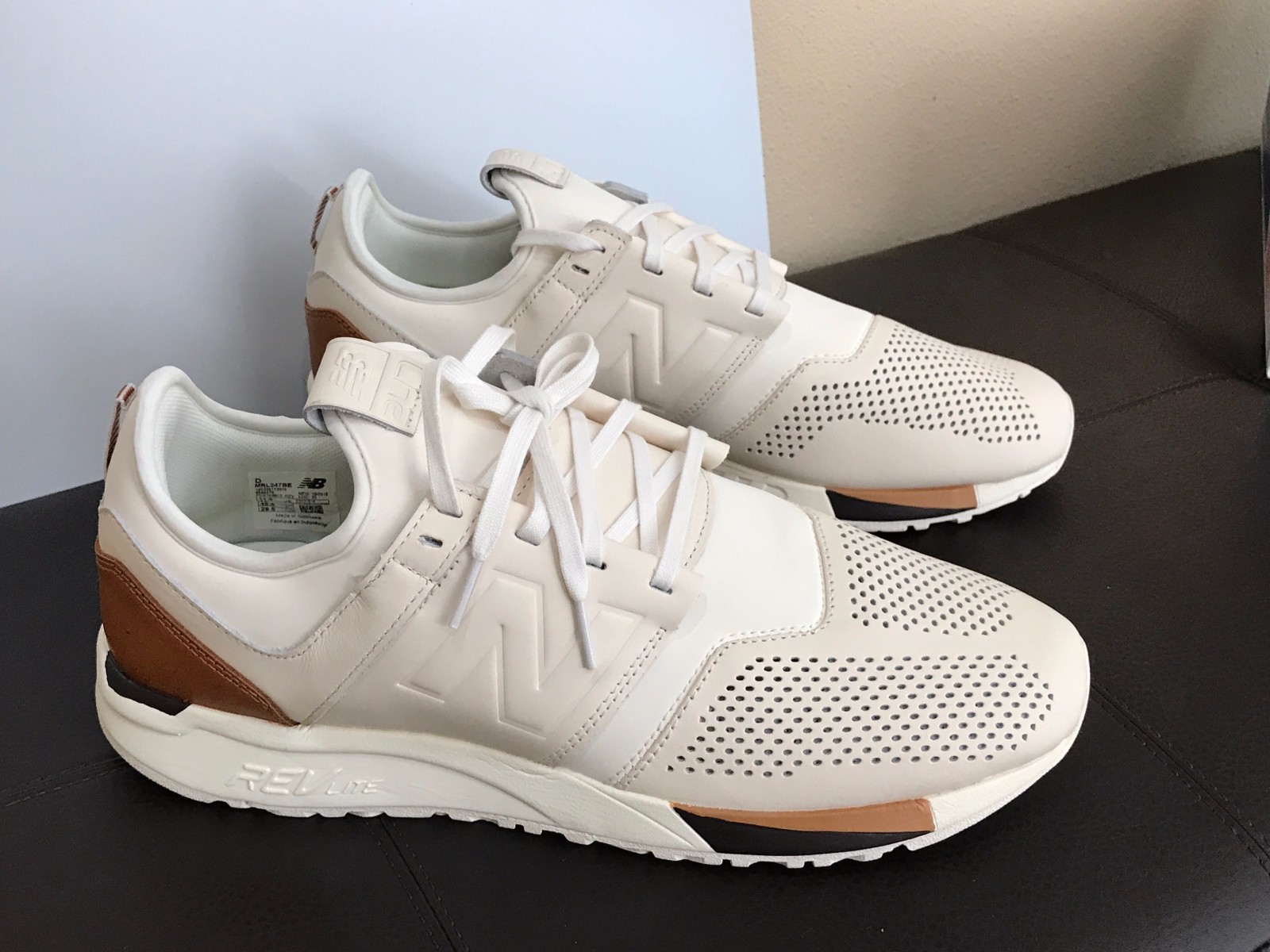 new balance 247 luxe leather