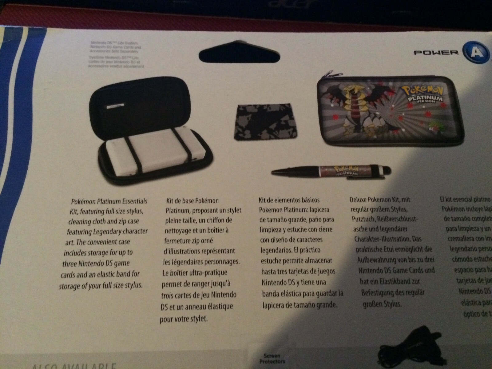 Pokemon Platinum Version DS Essentials Kit – Brand New 200*