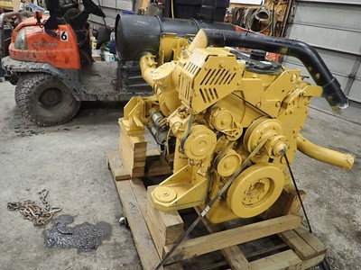 Caterpillar C7 Turbo Diesel Engine 325D EXCAVATOR RUNS EXC DYNO'D! 324D CAT