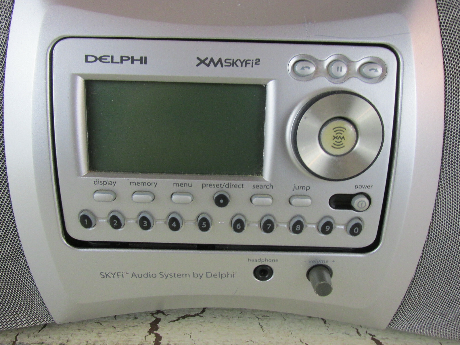 Delphi XM Satellite Radio Boombox XMSKYFi2 Audio System Receiver SA10001