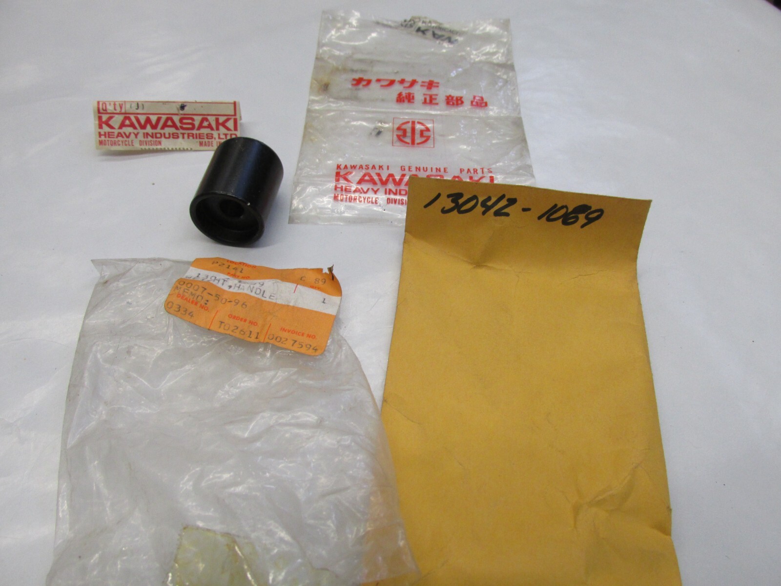 Johnny&#39;s - 専用 kz KAWASAKI 93 ZX7R HANDLEBAR END WEIGHT 13042-1069 ZX-7R NINJA