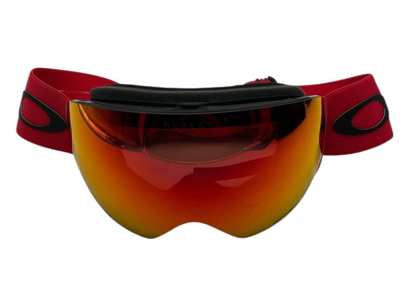 Oakley Flight Deck L Ski Goggles Red Prizm | eBay