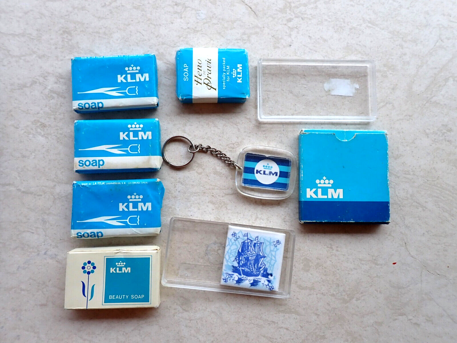 Klm Royal Dutch Airlines Amsterdam 1950s Vintage Travel Wall