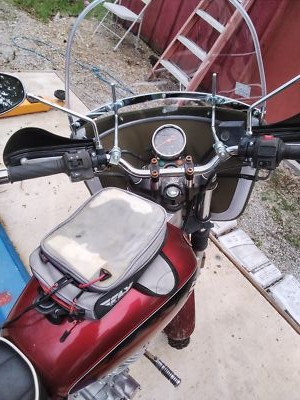 AF ASAHI Wind Shield No.99 For Mini Pipe Handle Only 50-750cc from