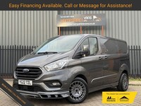 2022 Ford Transit Custom 2.0 300 EcoBlue Limited Panel Van 5dr Diesel Manual L1 