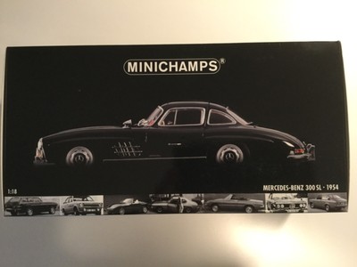 Mercedes Benz 300 SL Flügeltürer W 198 1954-1957 Black NEU/OVP