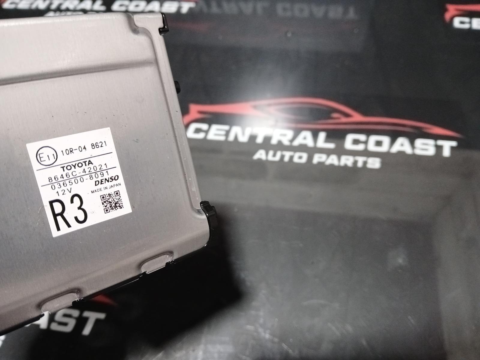 2018 Toyota Rav4 CAMERA/RADAR FRONT RADAR SENSOR XA40 12/15-12/18 15 16 17 18 image 4