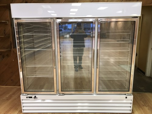 3 door commercial freezer