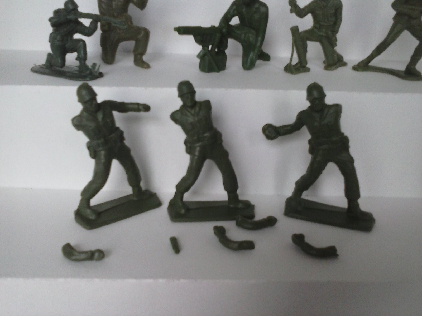 Timmee Processed Plastic GI's Playset Figures