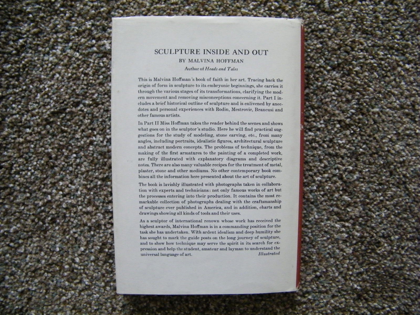 Wood Carving Book by Freda Skinner Vintage 1961 very good condition hard cover