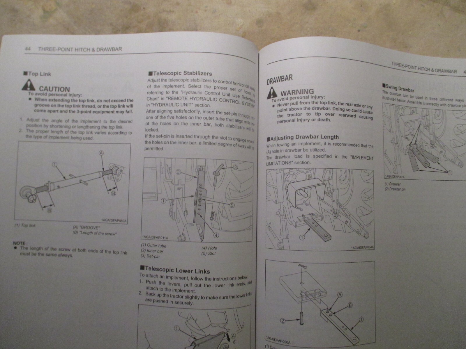 Kubota M9540HDL Operators Manual 3C391-99714