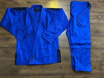 Venum Contender Evo Brazilian Jiu-Jitsu Gi - Royal Blue - A5