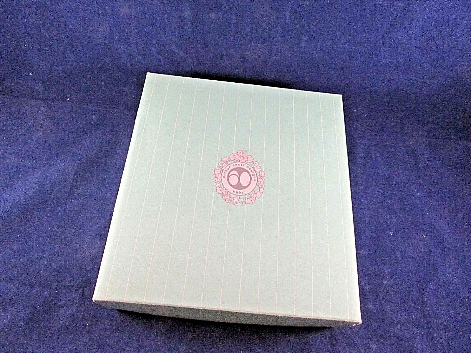 ARTHUR COURT DESIGNS BABY BOWL & SPOON TEDDY BEAR