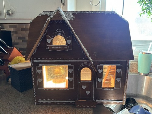 Snow Man Glows Sno Vintage retro style Advertising Metal Sign 12”X 8” Christmas