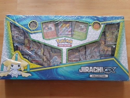 Pokemon Jirachi GX Collection Inkl Charizard Evolutions Booster Englisch Box