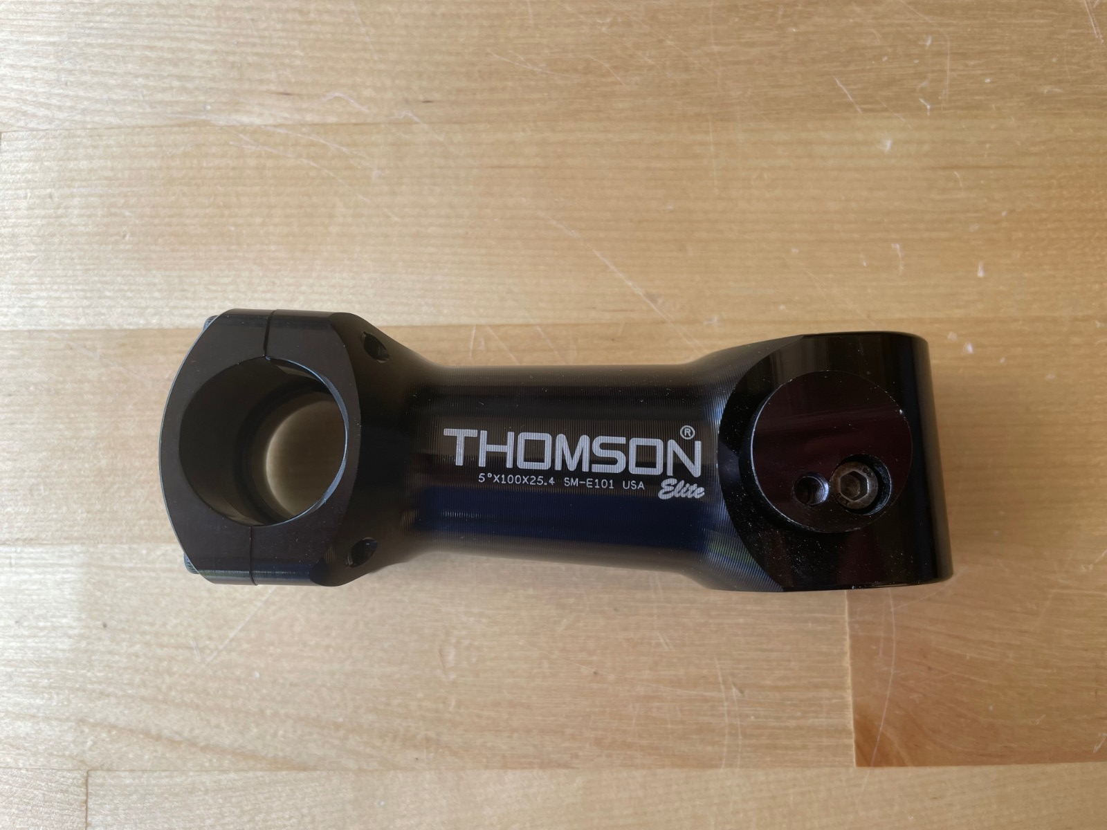 THOMSON X4 5° 100mm 25.4 Thomson Elite Alloy Stem - 25.4 - 100mm - 5° - Black | eBay