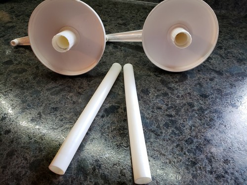 2 HEINZ EASY PUMP DISPENSER FOR 49oz - 114oz  KETCHUP MUSTARD SAUCE CONTAINERS