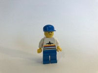 LEGO 2 x Figur Minifigur Polizei cop015 police man aus Set 1066 6396 6390