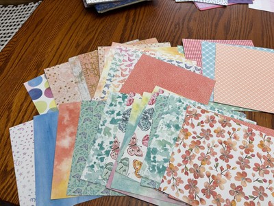 Stampin Up Designer Series paper stack 6 X 6