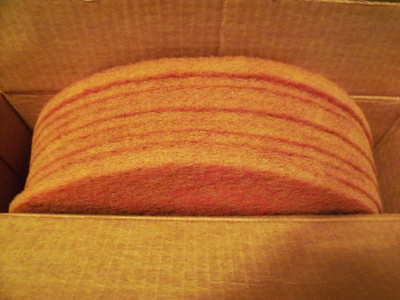 CASE OF 10 - (3M) 12INCH DIAMETER POLISHING FLOOR PADS