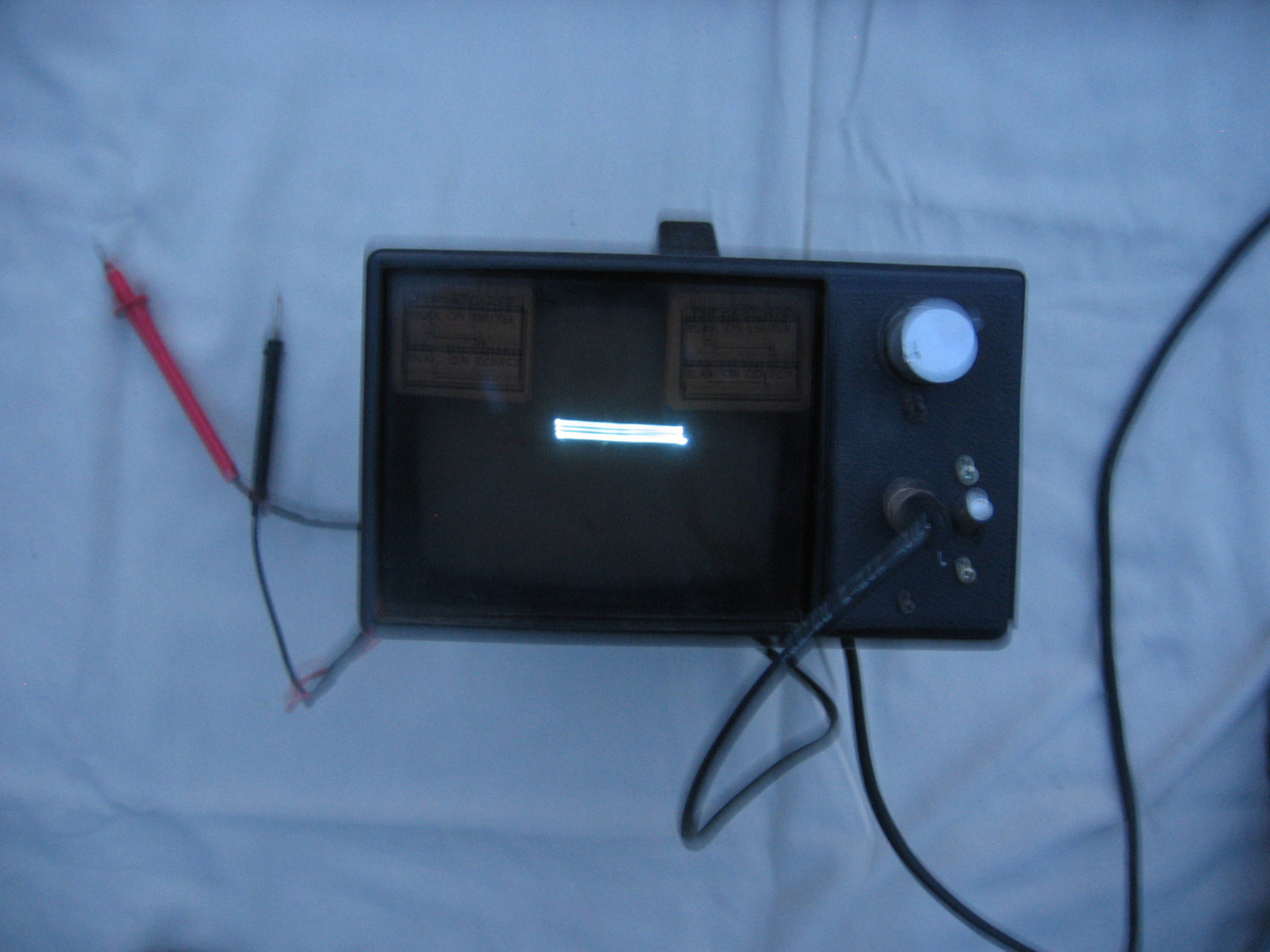 '89 GPX TV AM/FM Radio Model TVP5B Converted to waveform - see description Loc B