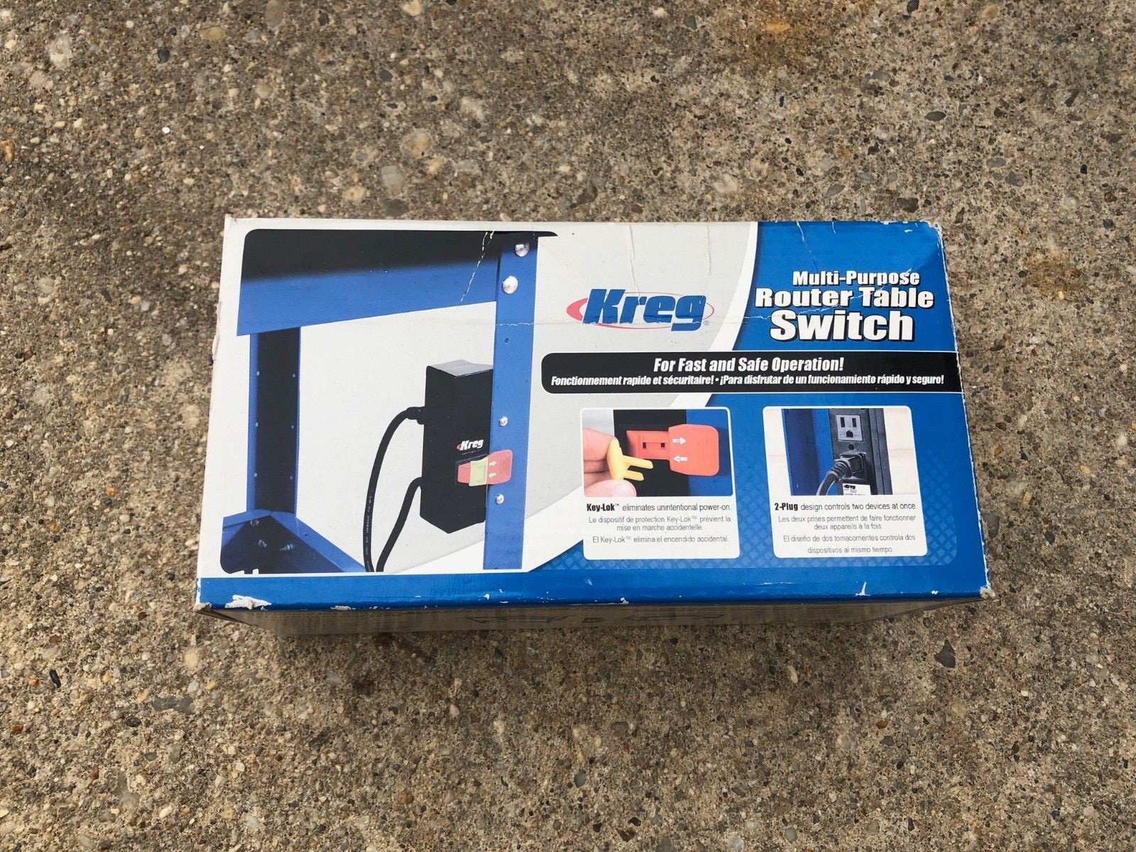 KREG PRS2100 ROUTER TABLE WITH ROUTER TABLE SWITCH