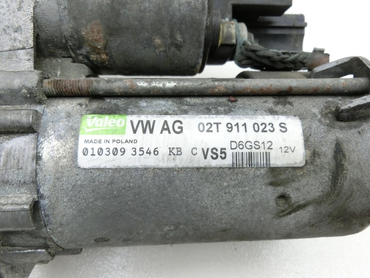 Skoda Fabia II 5J 07-10 HTP 1,2 51KW Anlasser Starter Skoda Fabia II 5J 07-10 24.03.2009 02T911023S gebraucht Vorschau 2