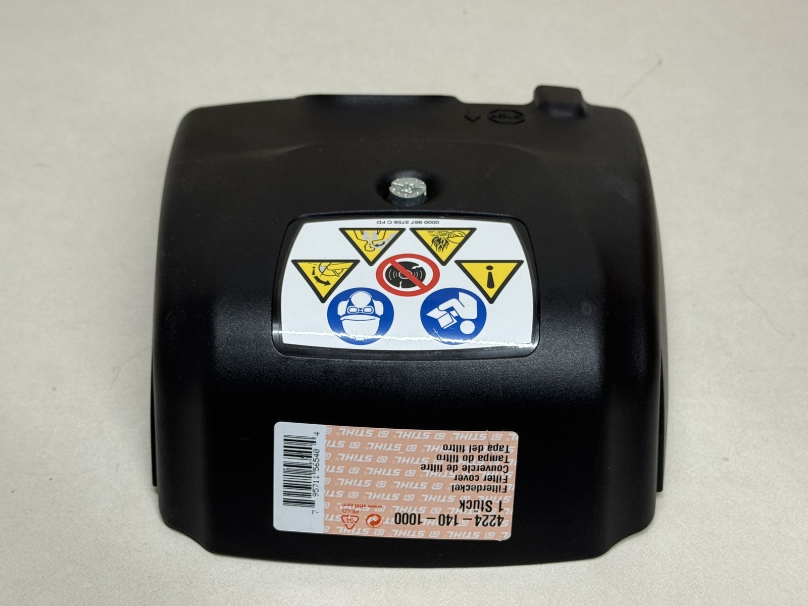 STIHL OEM FILTER COVER 4224 140 1000 FOR TS700 TS800 CONCRETE CUT OFF SAWS TS