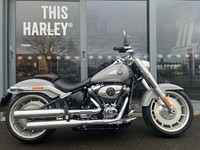2025 Harley-Davidson SOFTAIL FLSTF FAT BOY FLFB Billiard Gray Black Engine (25MY