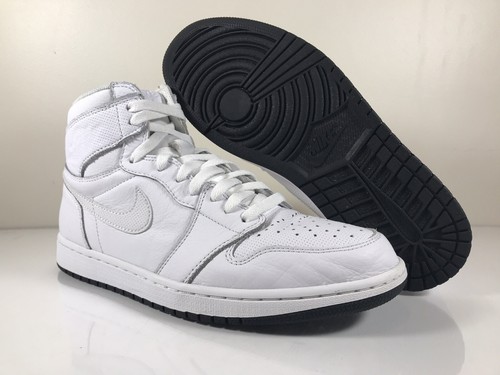air jordan 1 perforated white