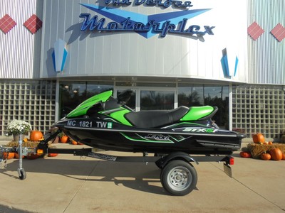 2015 Kawasaki STX 15F with Trailer 29 Miles Green