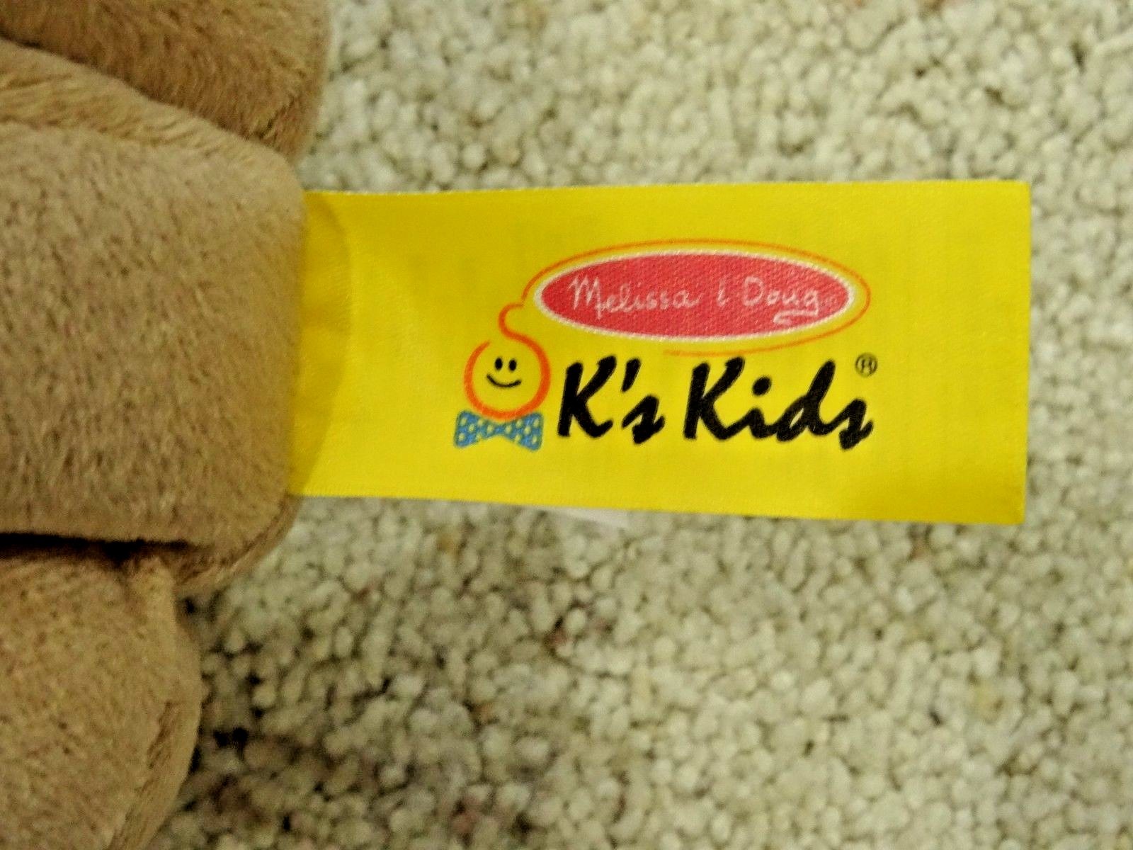 Melissa & Doug K's Kids Musical Pull Beehive Baby Crib Toy - Crinkly Soft -LNC