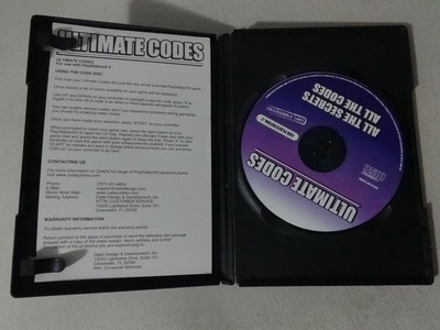 GTA Vice City Ultimate Cheat Codes Sony Playstation 2 PS2 Game Disc Complete
