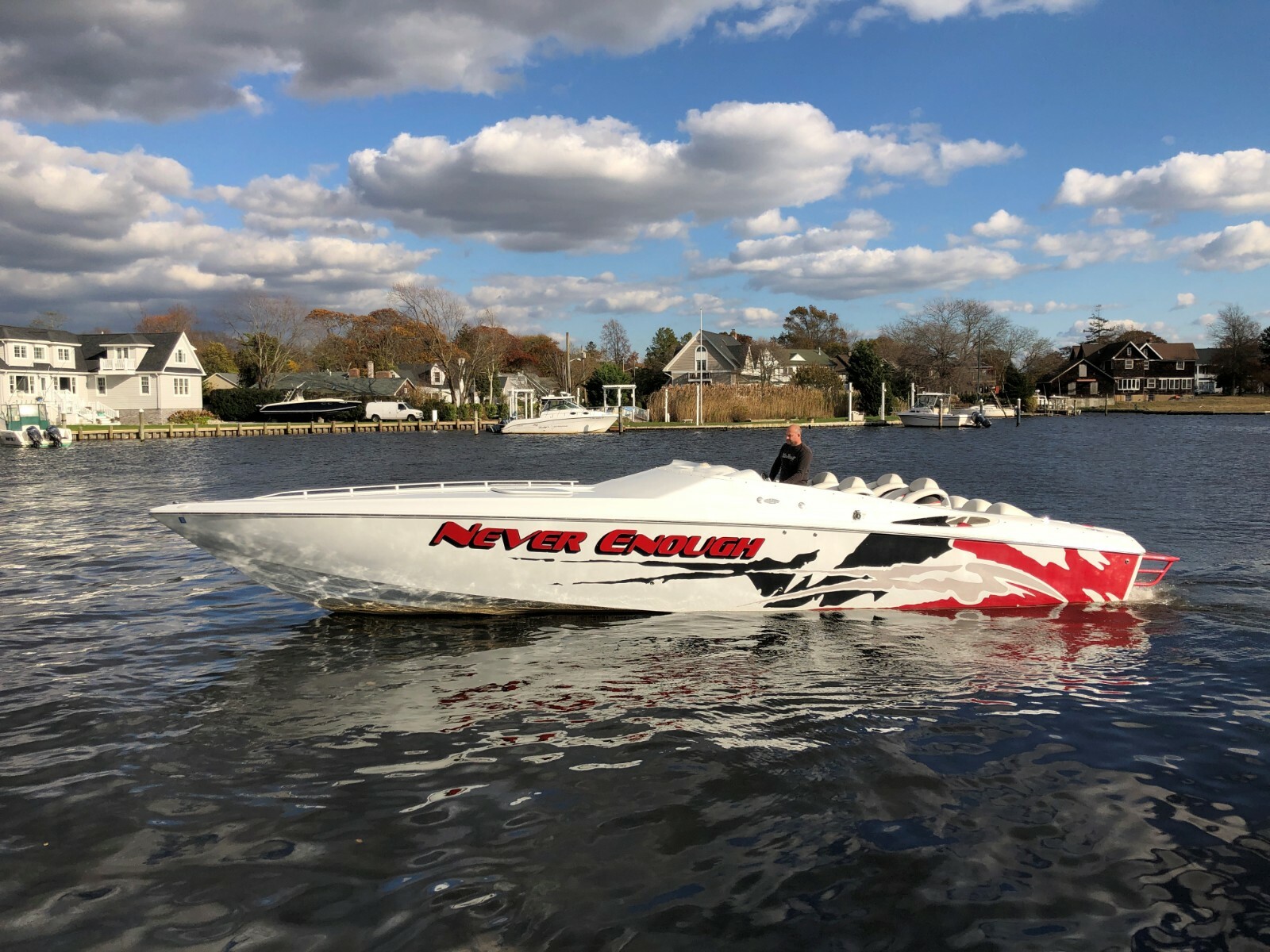 Baja 36 Outlaw SST Poker Run Mercury Racing HP525EFI Bravo XR Boat