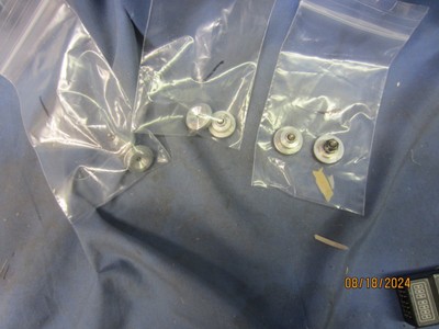 ROSSI 15, 5 GLOW HEADS #1 AND ADAPTER WITH GLOWBEE PLUG !, USED
