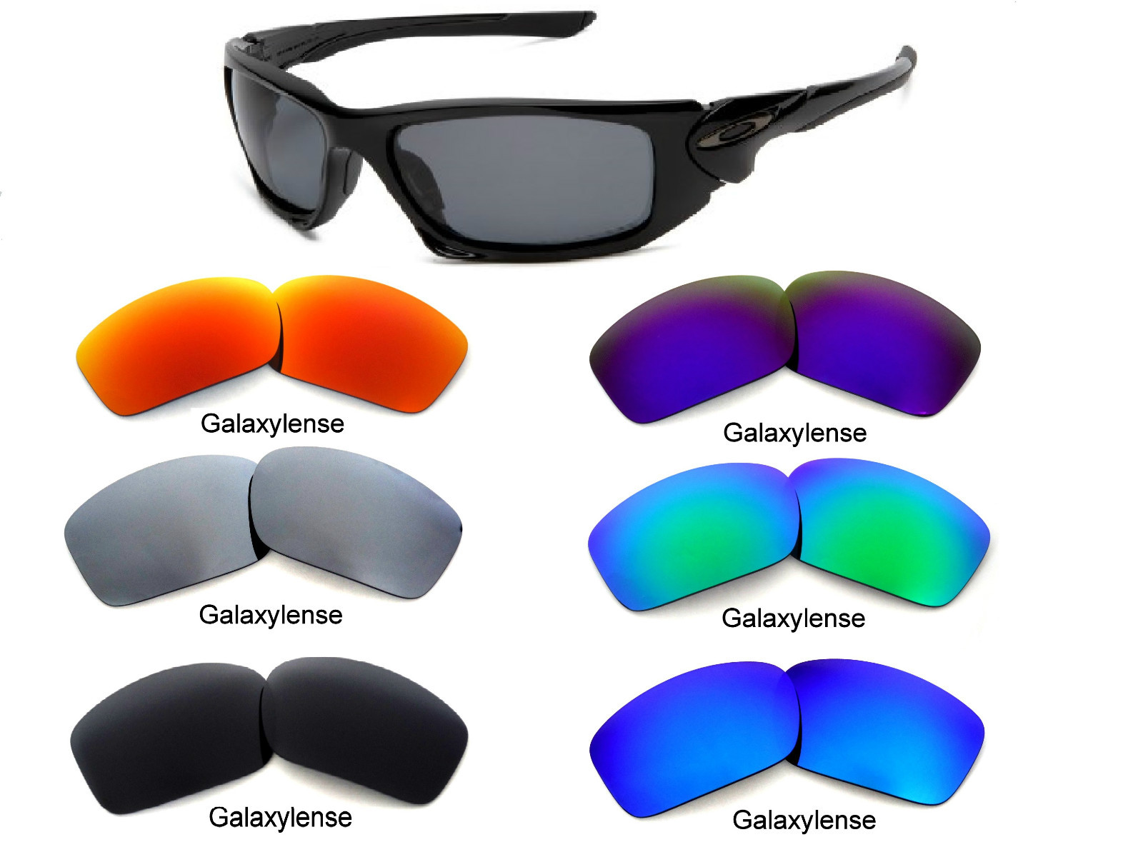 Galaxy Replacement Lenses for Oakley Scalpel MultiColor Polarized 100UVAB eBay